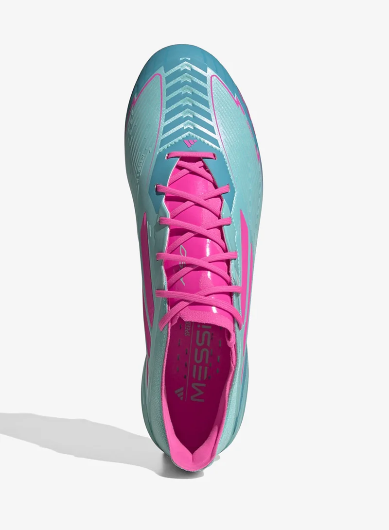 Adidas Flash Aqua / Lucid Pink / Lucid Cyan F50 Elite Messi Firm Ground Boots  | Best Price UAE